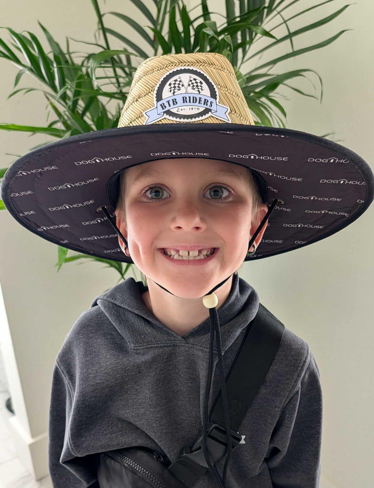 The BTB "Moto Dad" Straw Hat